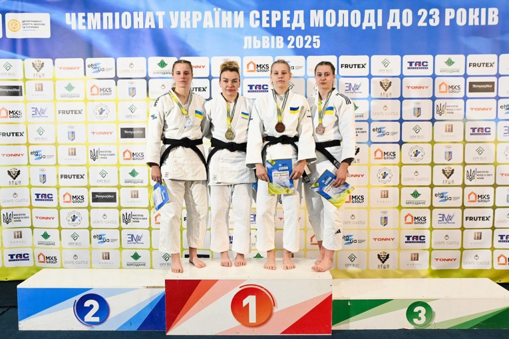 Ольга Цімко – золота медалістка молодіжного чемпіонату України-2025 з дзюдо
