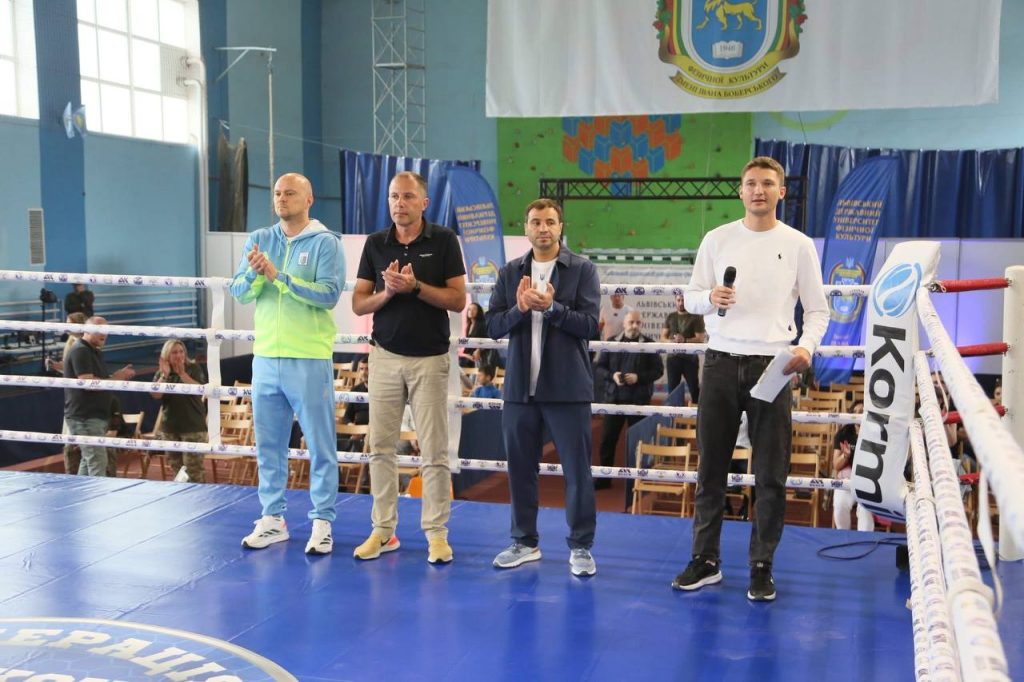 У спорткомплексі нашого університету відбувся VI Відкритий Кубок Федерації боксу міста Львова