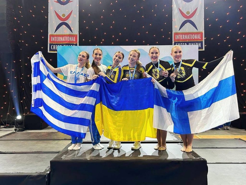 Анастасія-Анна Малошенко – чемпіонка Євро-2025 з черліденгу серед фристайл-дуетів
