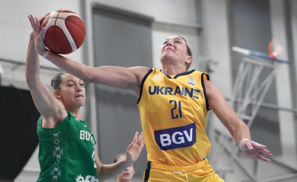 Тетяна Юркевічус – найрезультативніша гравчиня збірної України з баскетболу у матчі проти Болгарії
