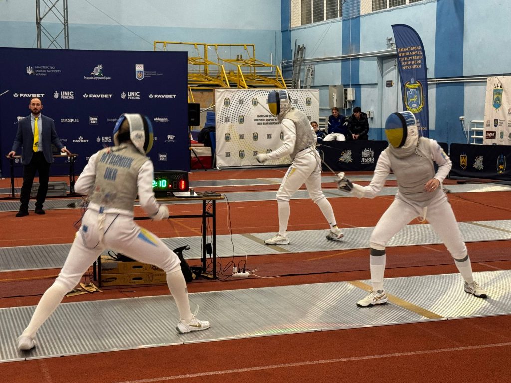 ЛДУФК імені Івана Боберського приймав етап Кубка України з фехтування на рапірах пам’яті Вадима Андрієвського