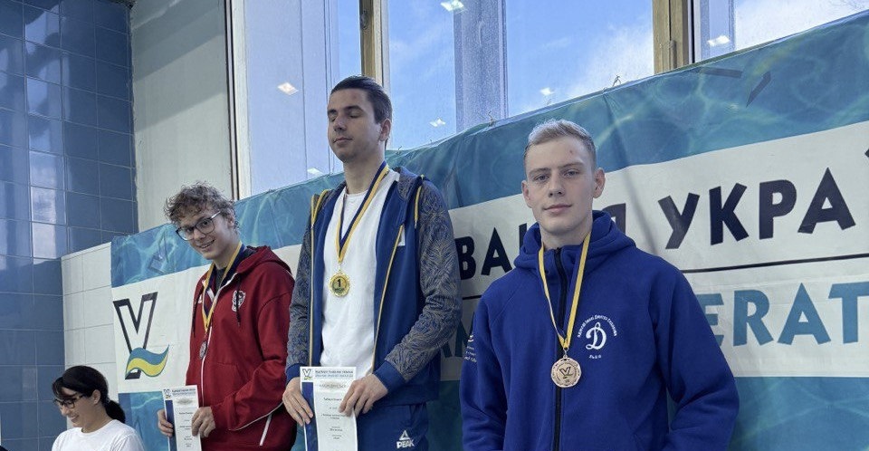 Тарас Олег – бронзовий призер зимового Чемпіонату України з плавання