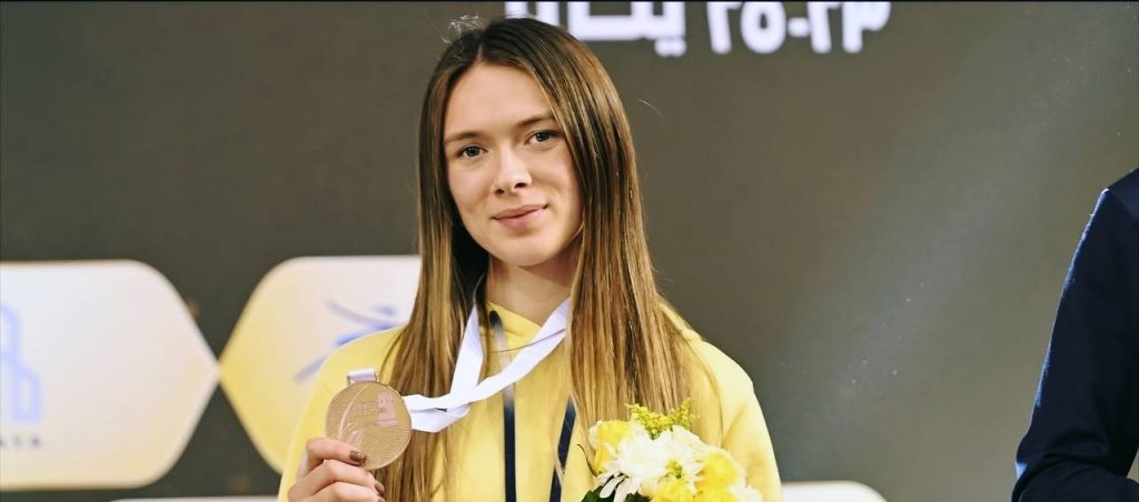 Анна Максименко здобула «бронзу» на етапі Гран-прі в Катарі