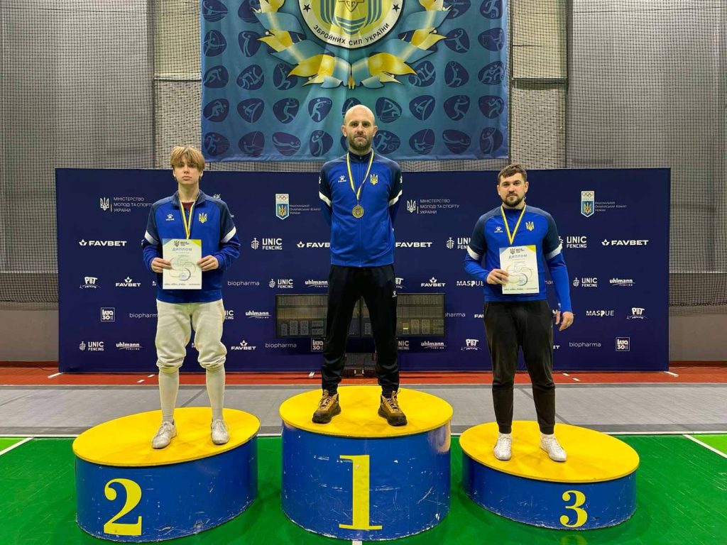 Максим Гаравський – бронзовий призер Всеукраїнських змагань з фехтування на рапірах