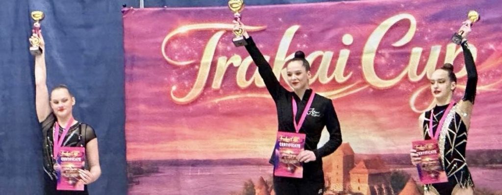 Катерина Півторак – найкраща на міжнародному турнірі з гімнастики художньої у Литві