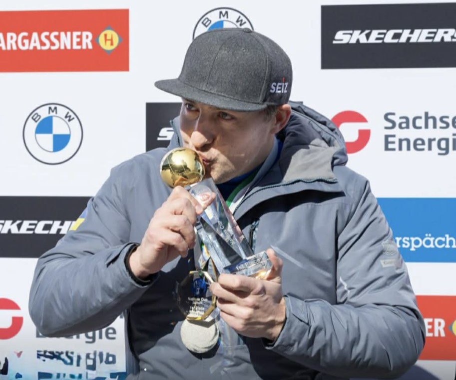 Андрій Мандзій, Даниїл Марціновський та Богдан Бабура – переможці Кубка Націй з санного спорту