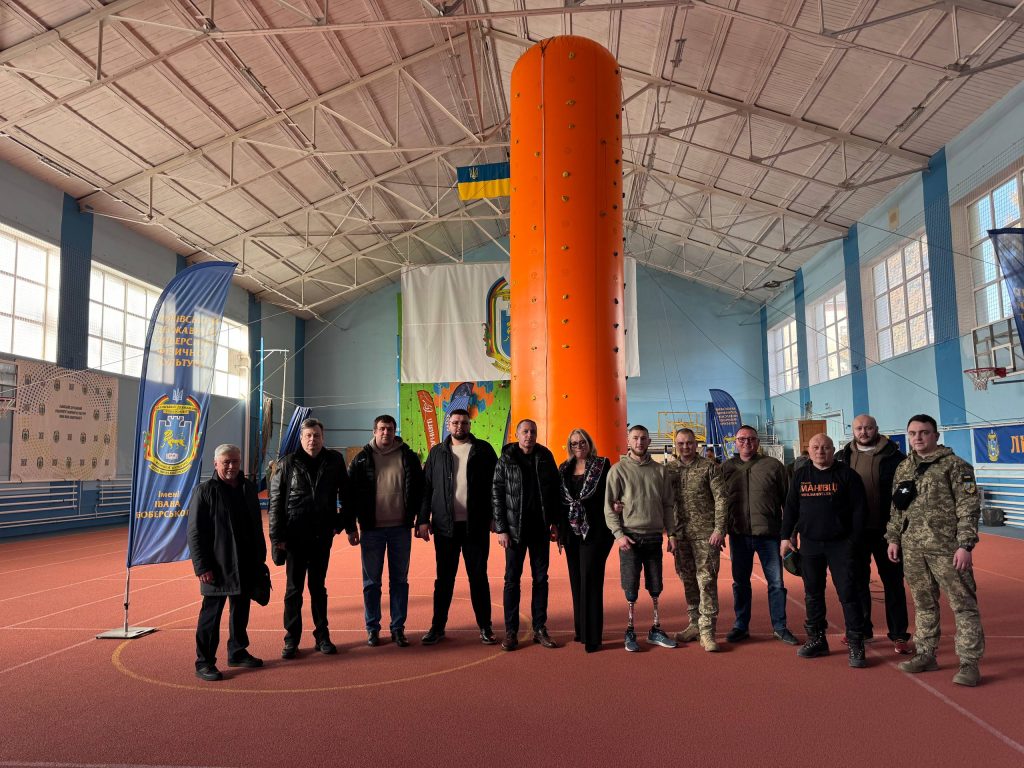 У манежі НСК «СКІФ» ЛДУФК імені Івана Боберського відбулися змагання зі скелелазіння