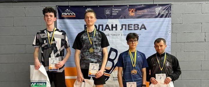 Тріумф студентів університету на всеукраїнському турнірі з бадмінтону «Волан Лева – 2026»
