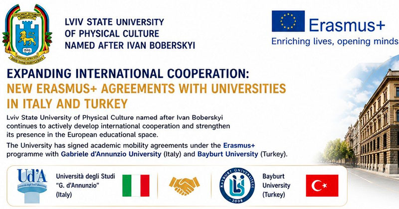 Expanding international cooperation: new Erasmus+ agreements with universities in Italy and Turkey