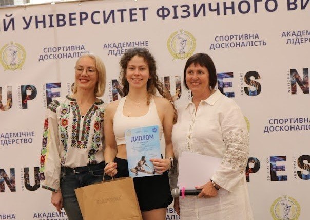 Анастасія Антонова – бронзова призерка Всеукраїнської студентської олімпіади з фітнесу
